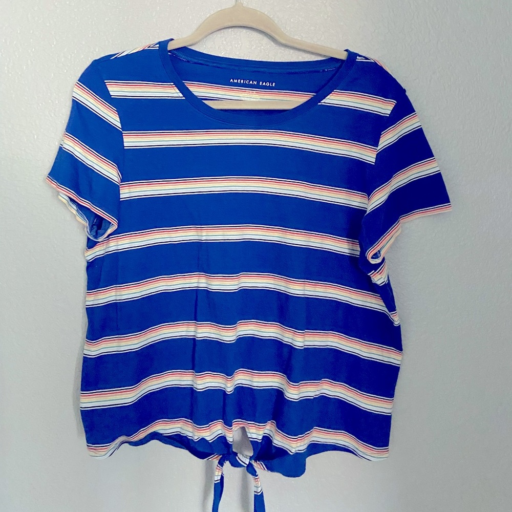 American Eagle cropped Tie Top